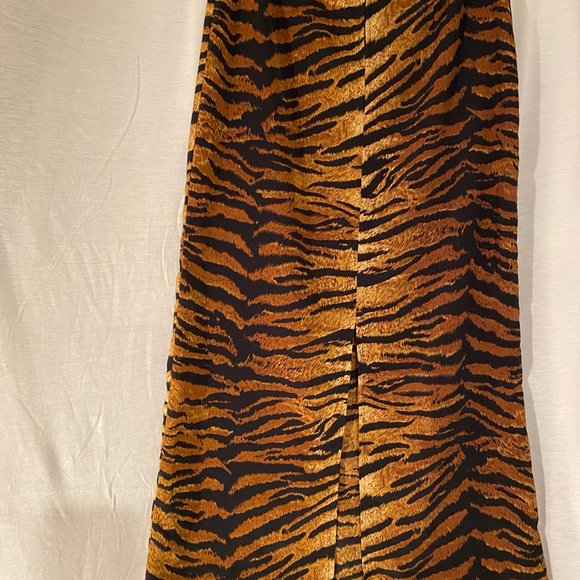 Maria Gabrielle Ladies Tiger Print Skirt M - Picture 2 of 6